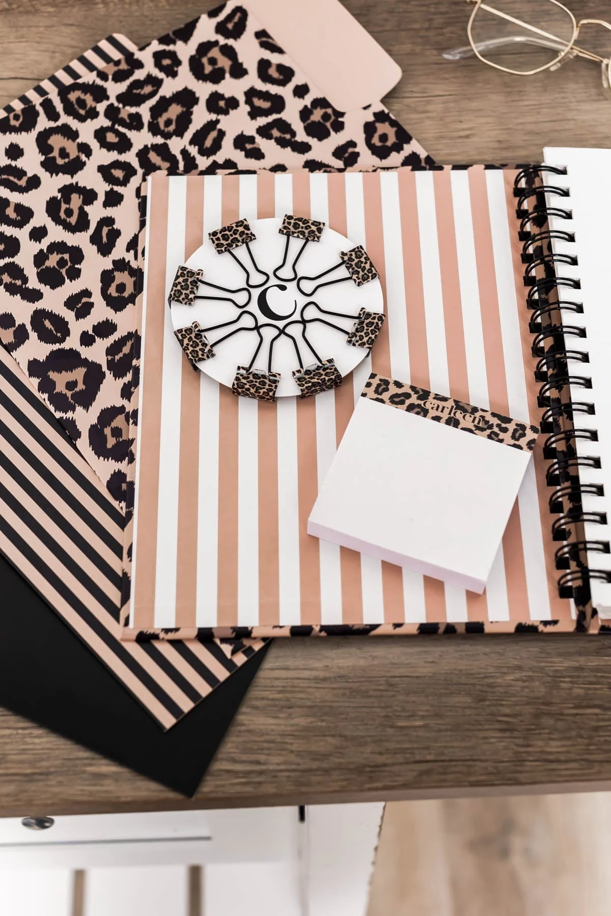 2-Pack Sticky Note Pads - Leopard Print - Image 4