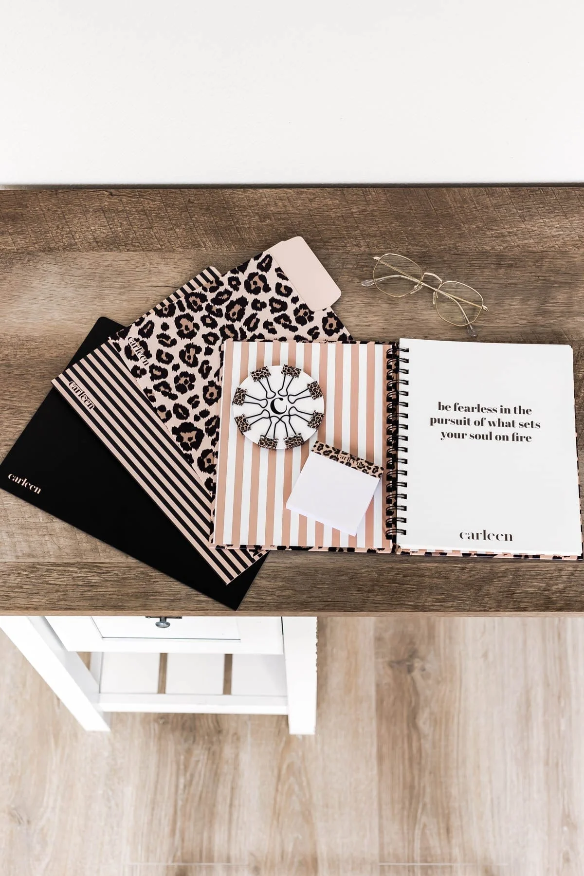 Classic Lined Journal Notebook - Leopard Print - Image 5
