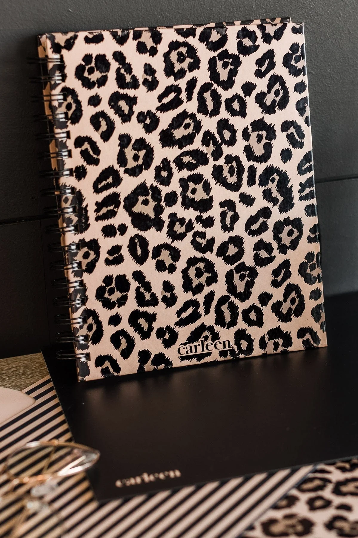 Classic Lined Journal Notebook - Leopard Print - Image 6