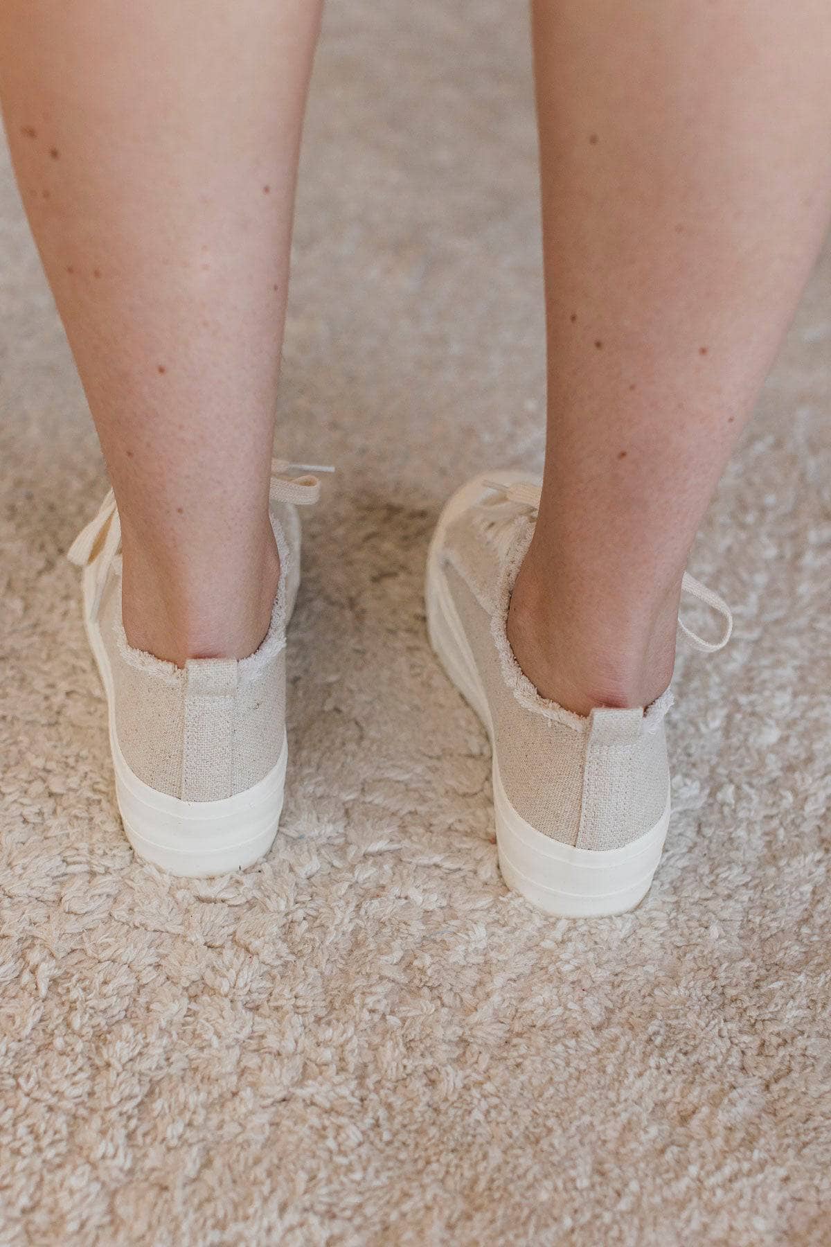 Corky's Could Care Less Sneakers- Natural - Image 4