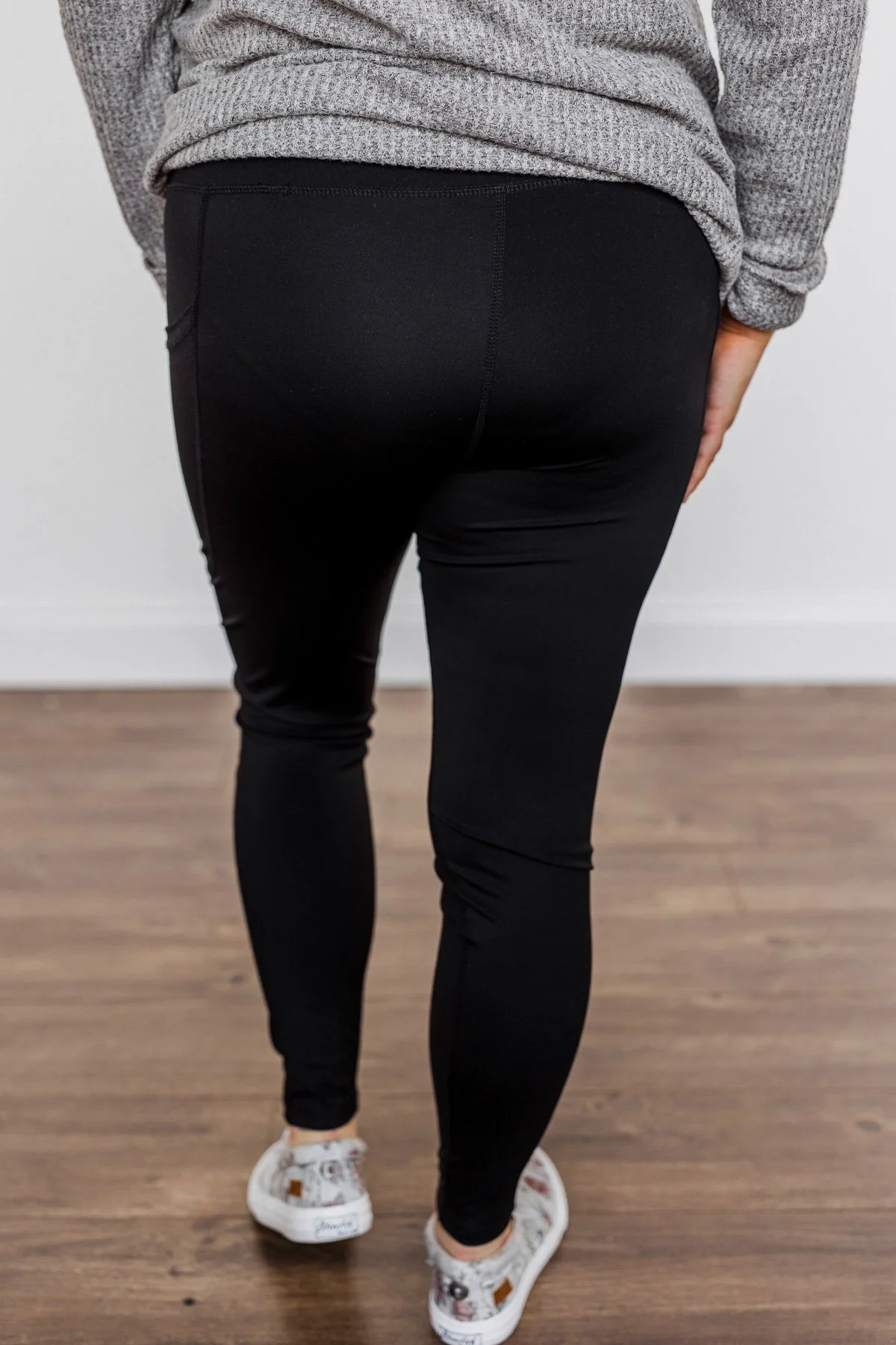 Create My Own Path Athleisure Leggings- Black - Image 13