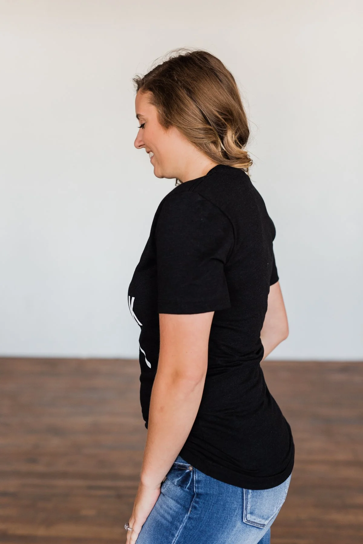 "Lake" Graphic Tee- Black - Image 9