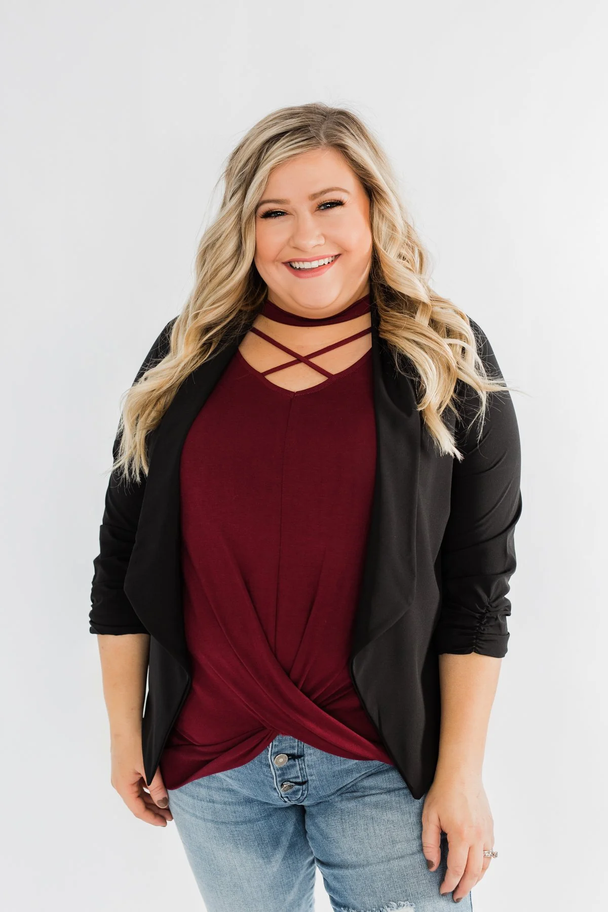 Pretty & Professional Blazer- Black - Image 5