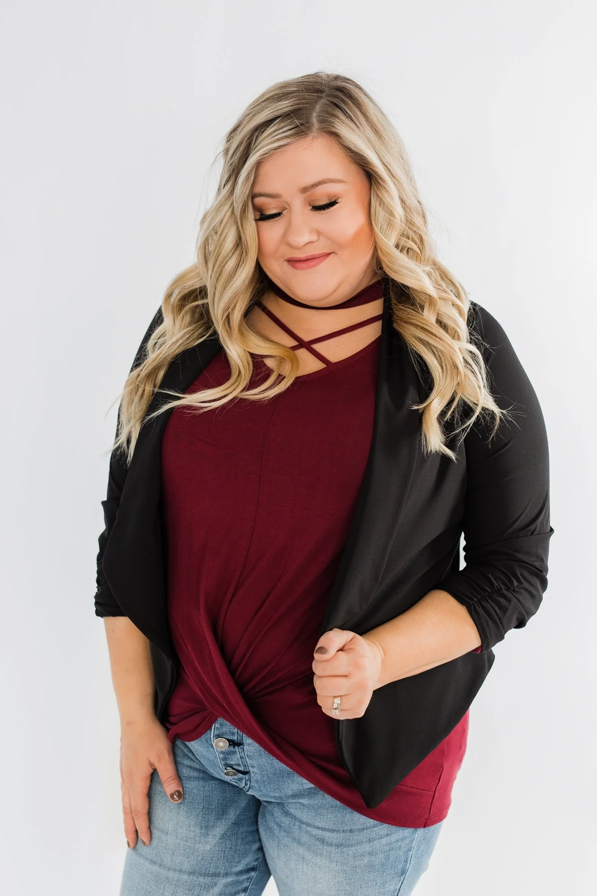 Pretty & Professional Blazer- Black - Image 7