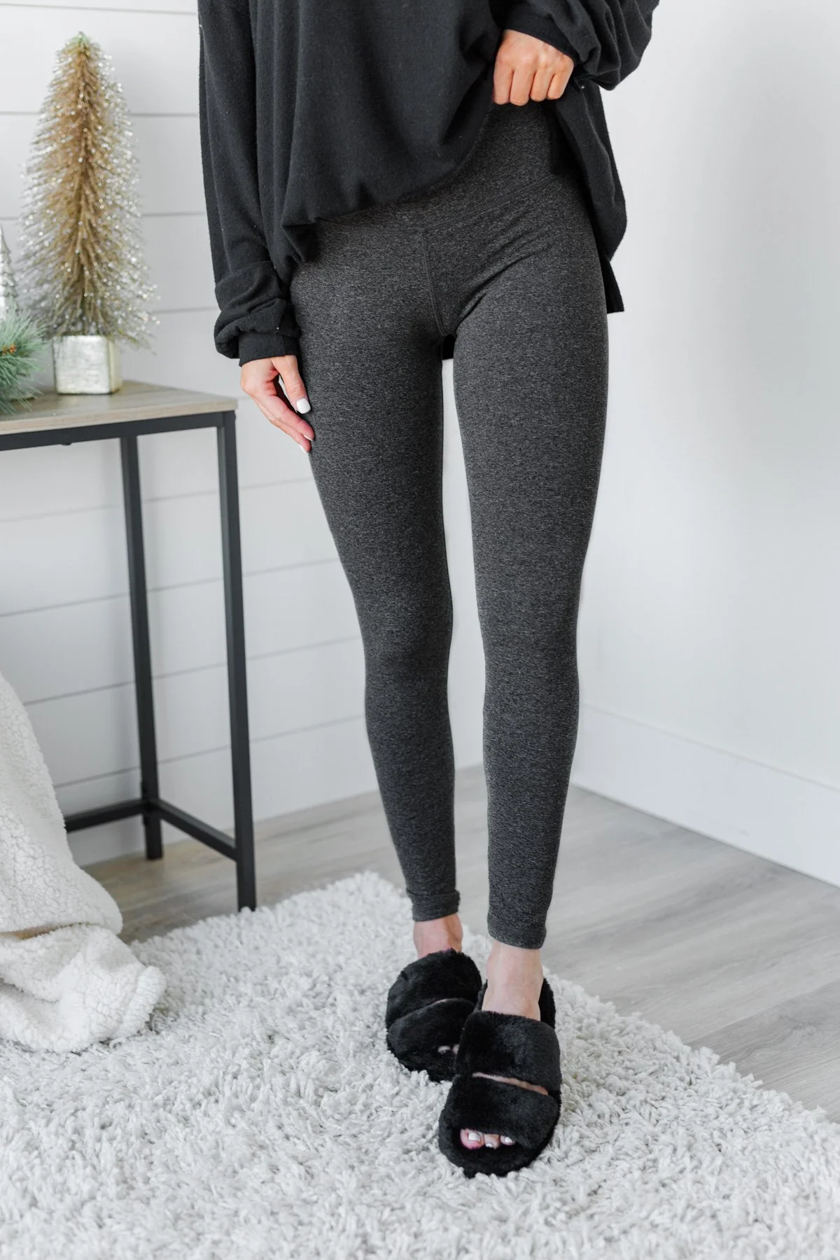 Pulse Basics Elevated Leggings- Charcoal - Image 7