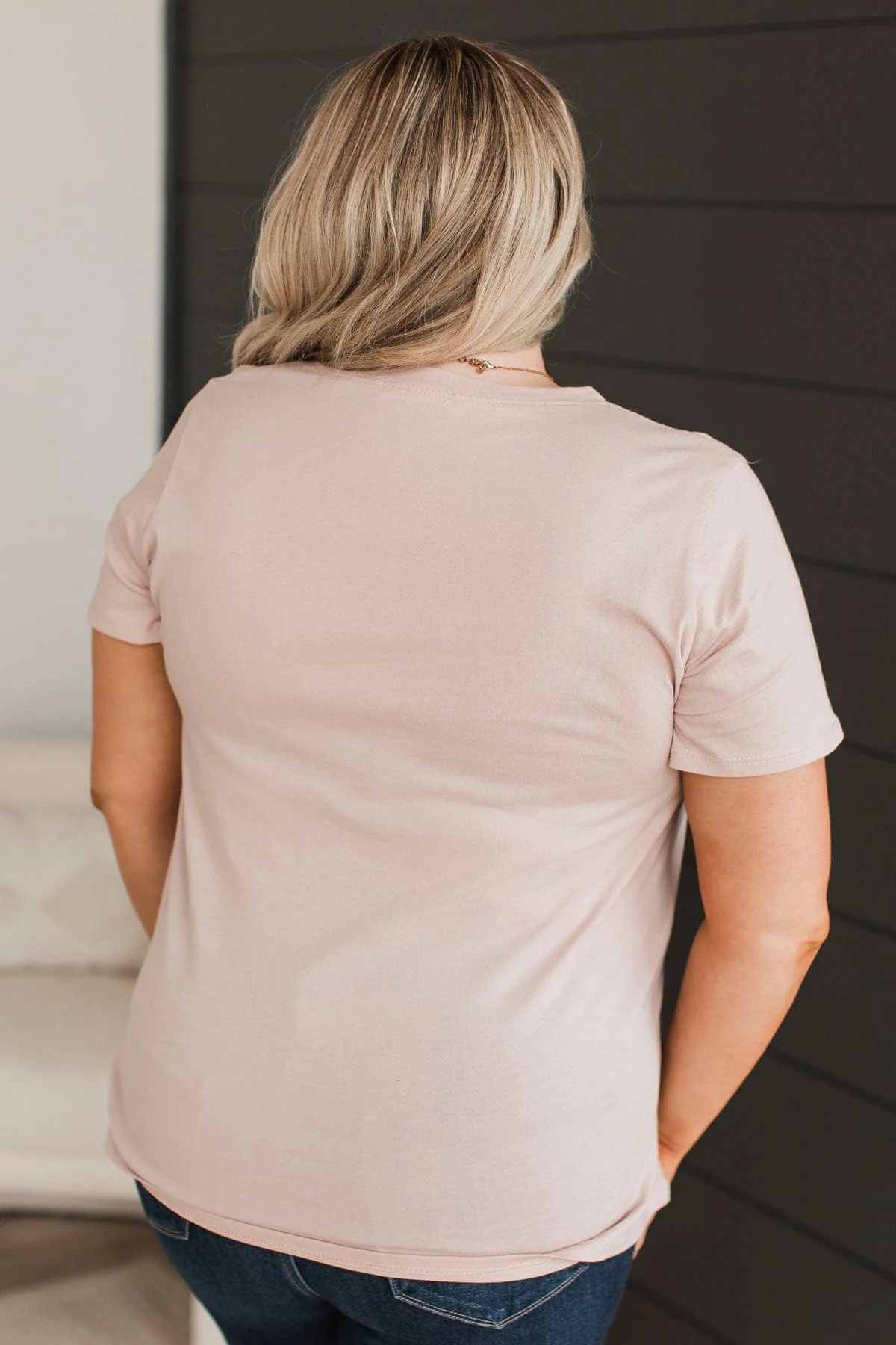 "Stars & Stripes" Graphic Top- Dusty Pink - Image 8