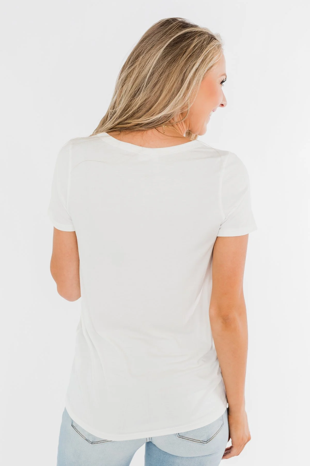 This is Me Notch Pocket Top- Off White - Image 11