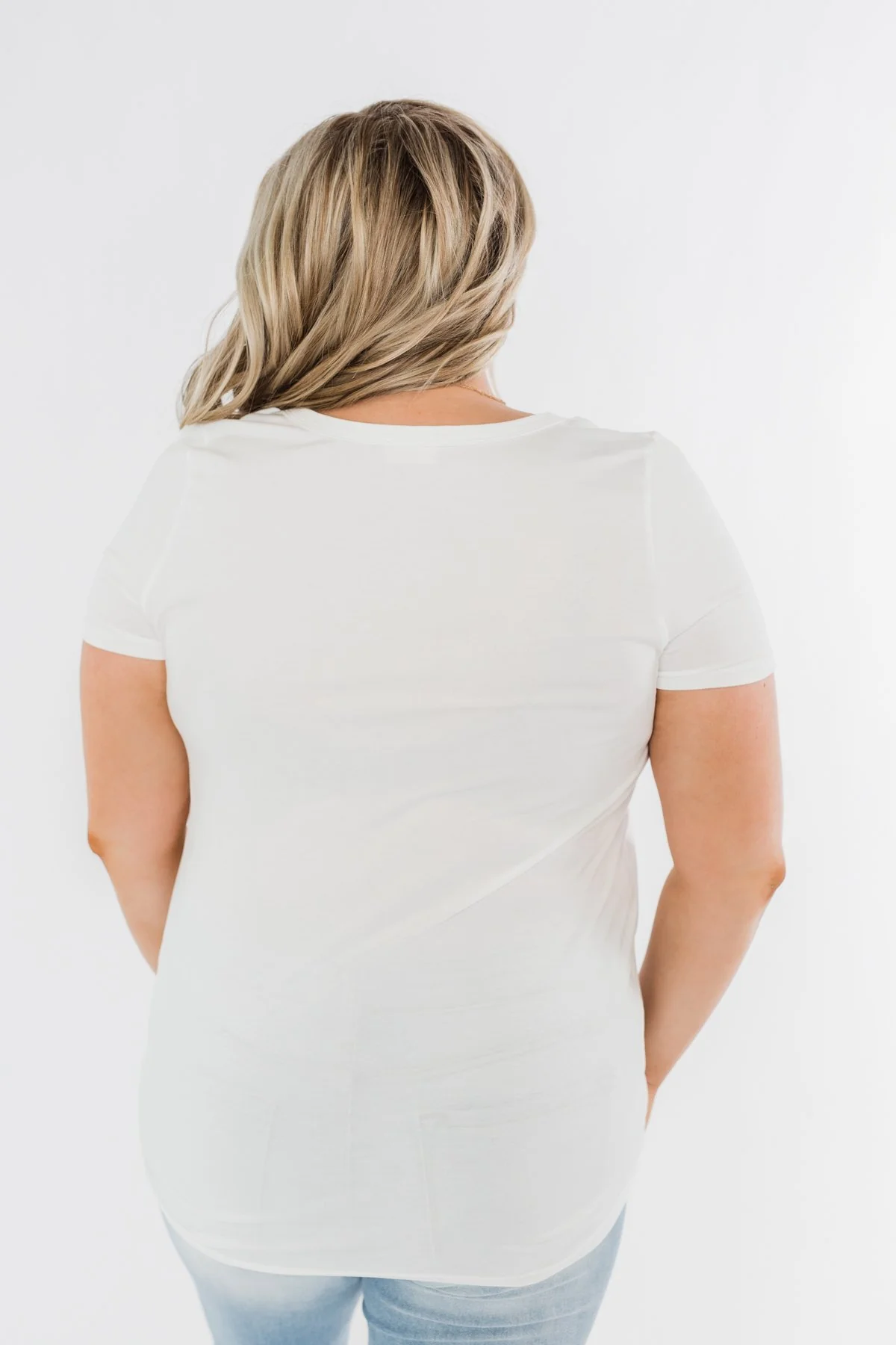 This is Me Notch Pocket Top- Off White - Image 12