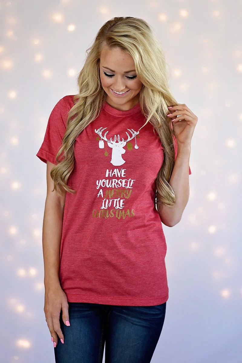 Reindeer Christmas Tee - Image 3