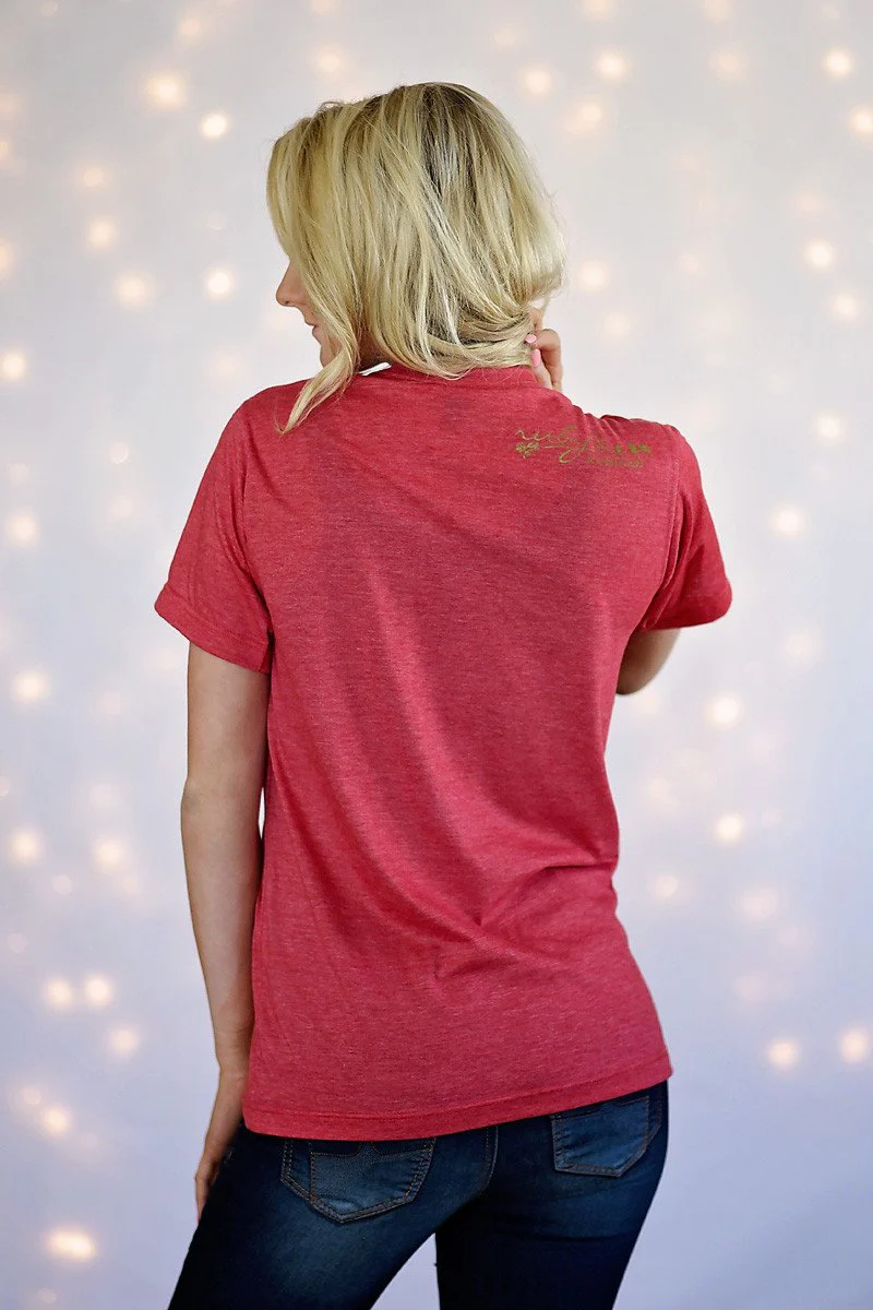 Reindeer Christmas Tee - Image 5