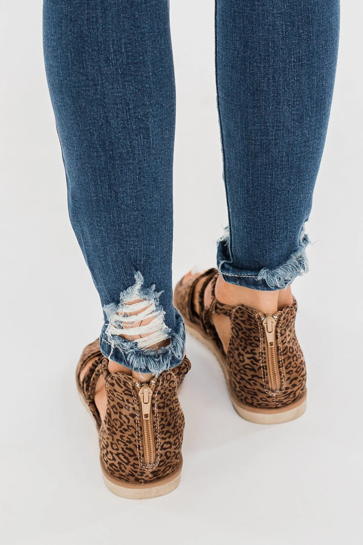 Very G Destiny Sandals- Tan Leopard - Image 6