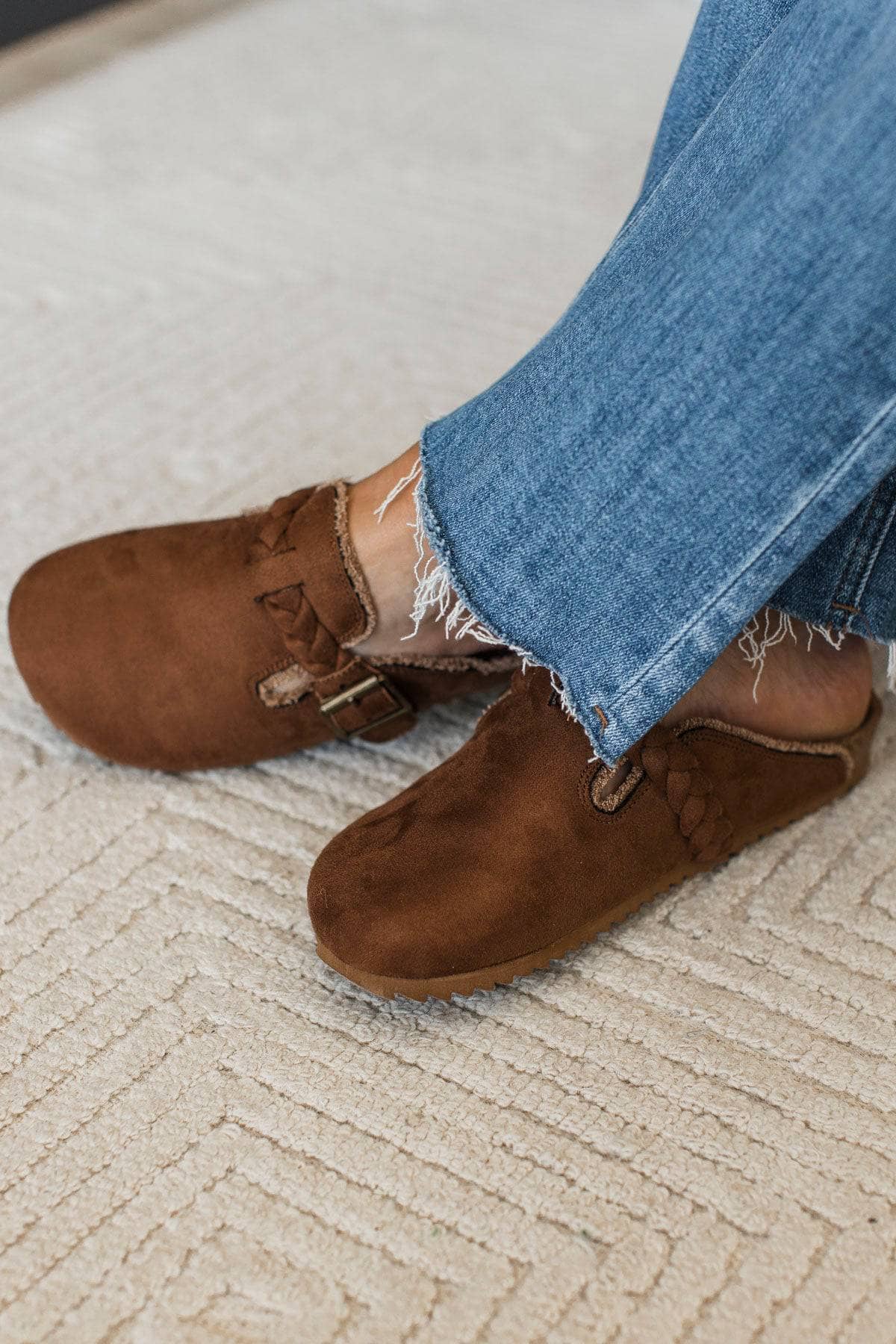 Very G Iris 3 Mules- Tan - Image 3