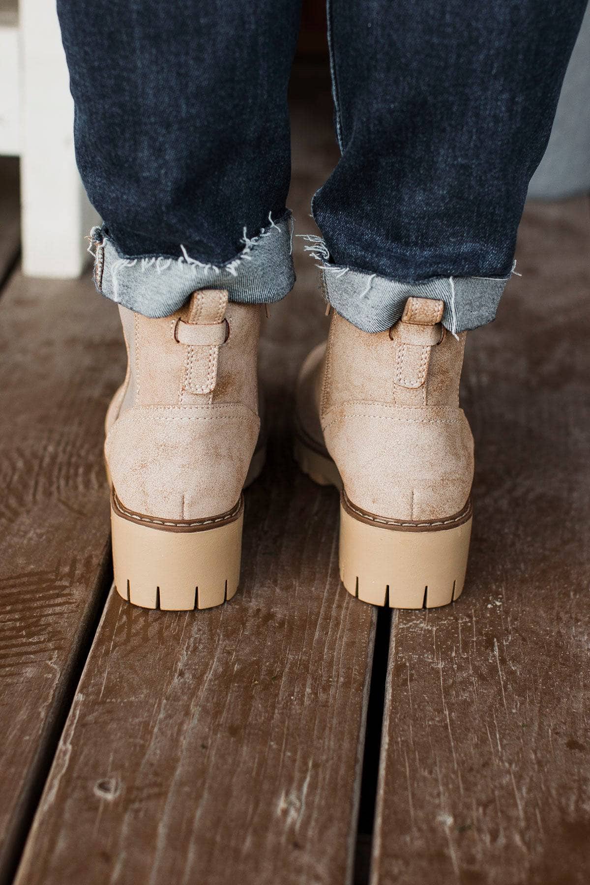 Very G Pasadena 2 Boots- Nude - Image 4