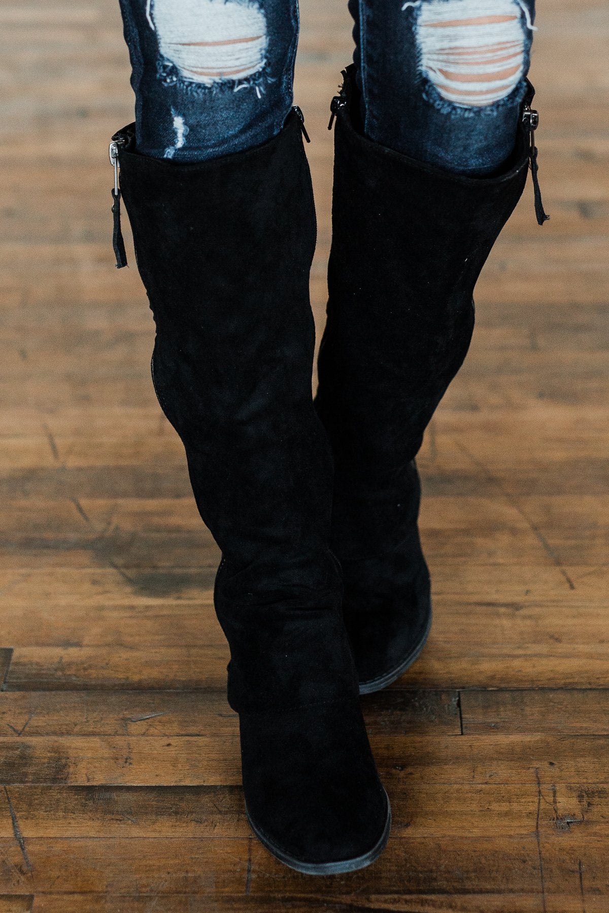 Very G Strips Galore Boots- Black - Image 3