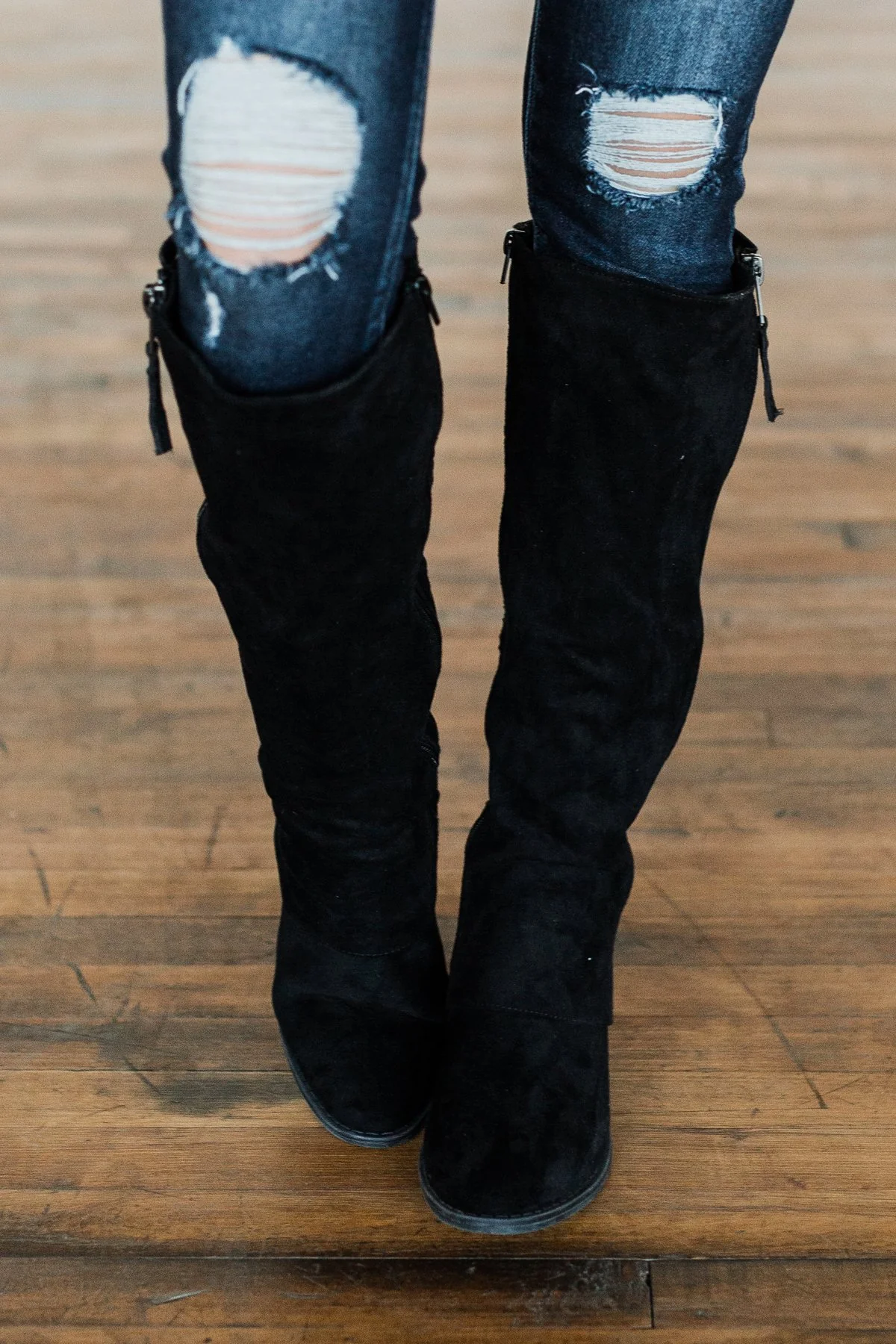 Very G Strips Galore Boots- Black - Image 5