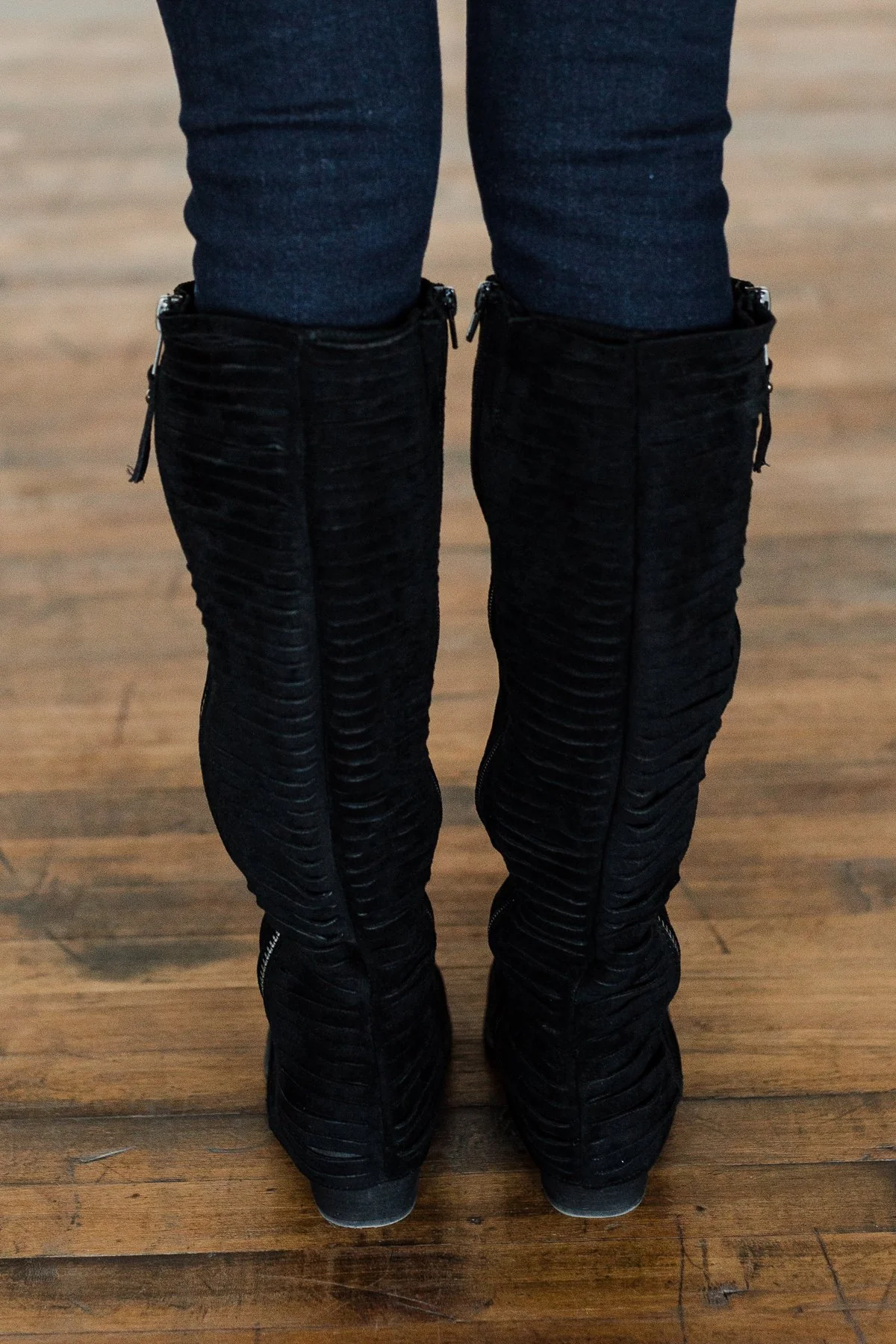 Very G Strips Galore Boots- Black - Image 6