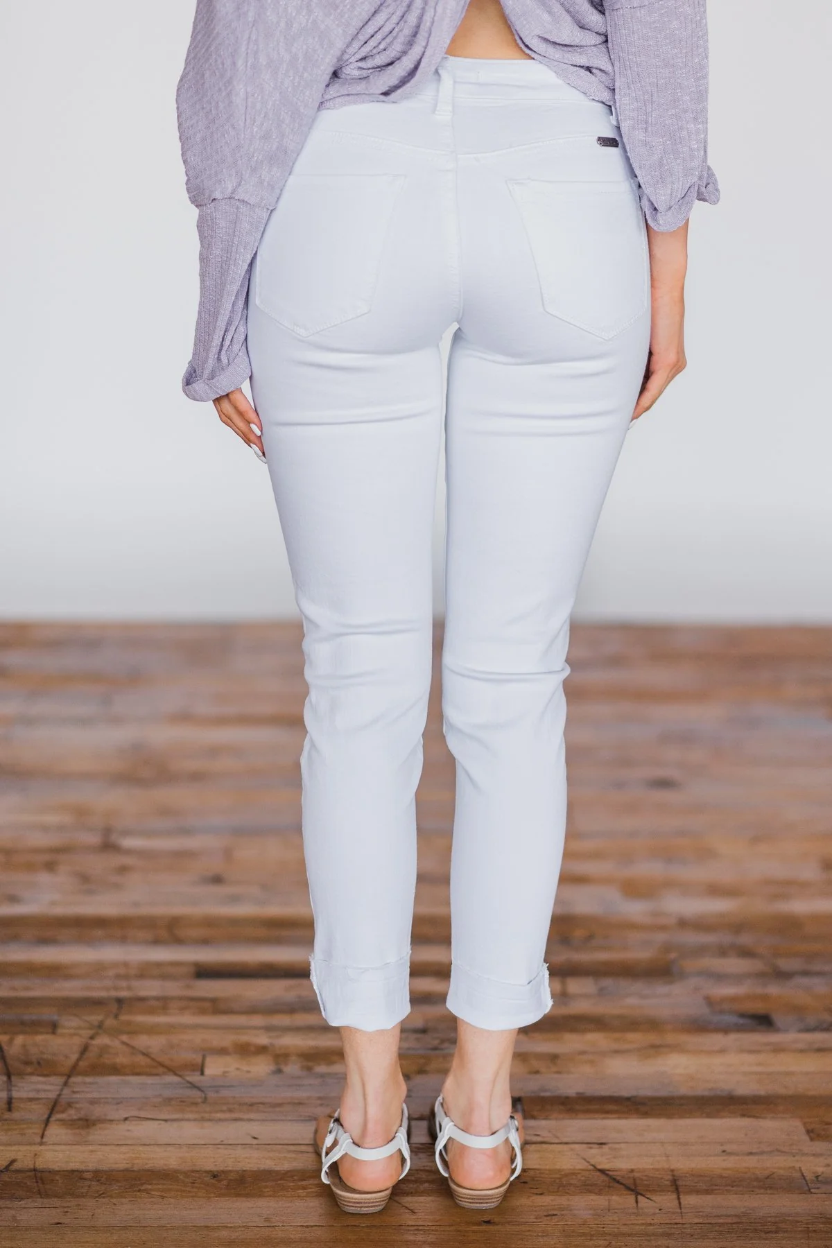 KanCan - White Distressed Denim Jeans - Image 5