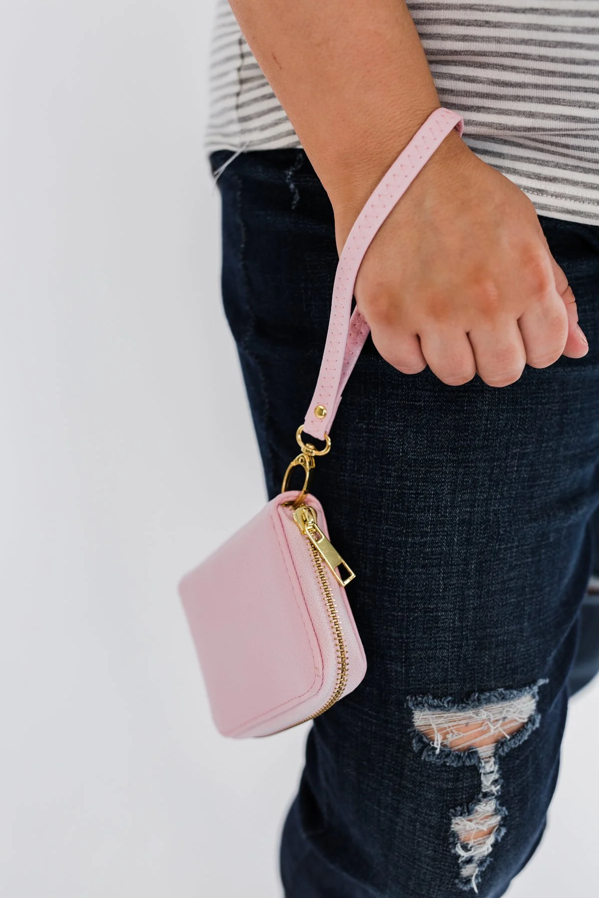 Wristlet Wallet- Bubblegum Pink - Image 3