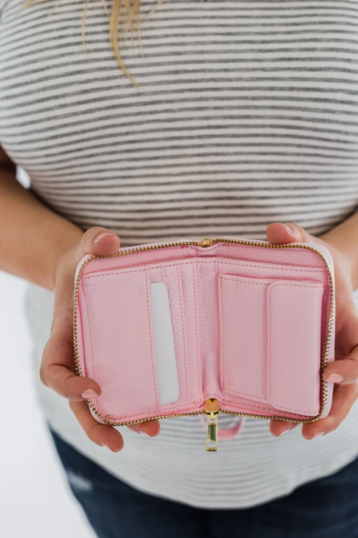 Wristlet Wallet- Bubblegum Pink - Image 4